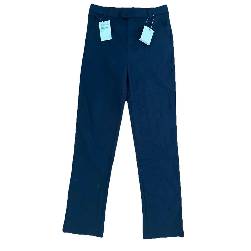 Andy & Evan Child Boys Navy Twill Basics Suit Pants 12